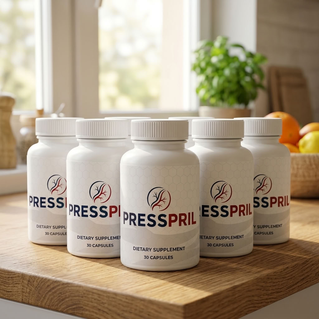 PressPril supplement bottles